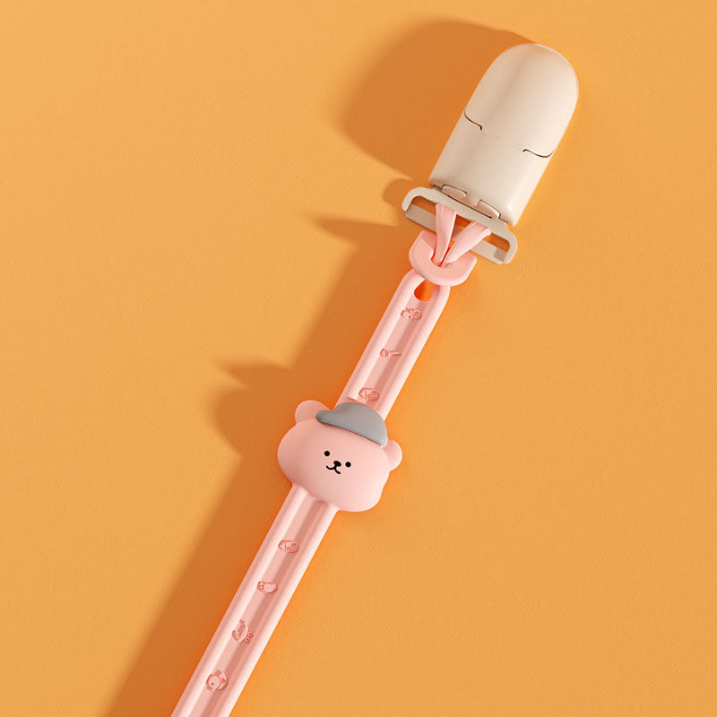 Anti-drop Silicone Pacifier Strap Teether Chain