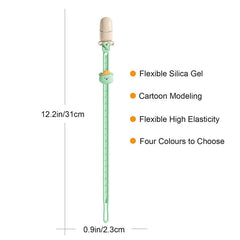 Anti-drop Silicone Pacifier Strap Teether Chain