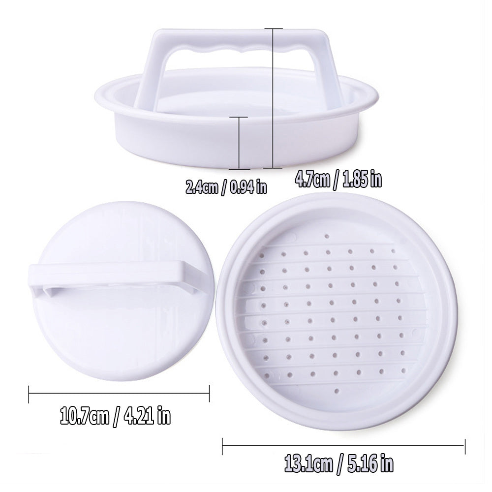 Burger Press Hamburger Press Patty Maker Mold Easy Release BBQ Grill Accessories