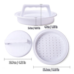 Burger Press Hamburger Press Patty Maker Mold Easy Release BBQ Grill Accessories