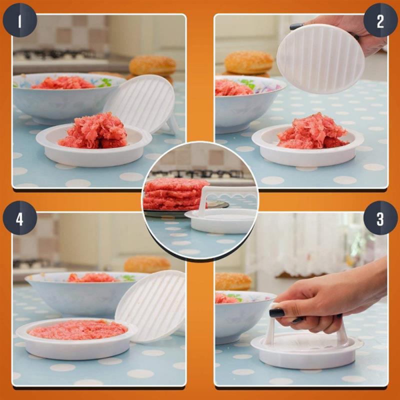 Burger Press Hamburger Press Patty Maker Mold Easy Release BBQ Grill Accessories