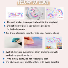 Butterfly Wall Sticker Kids Bedroom Decor Self Adhesive PVC Motivational