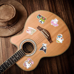 100 Cartoon Doodle Stickers For Notebook Phone Cup Waterproof