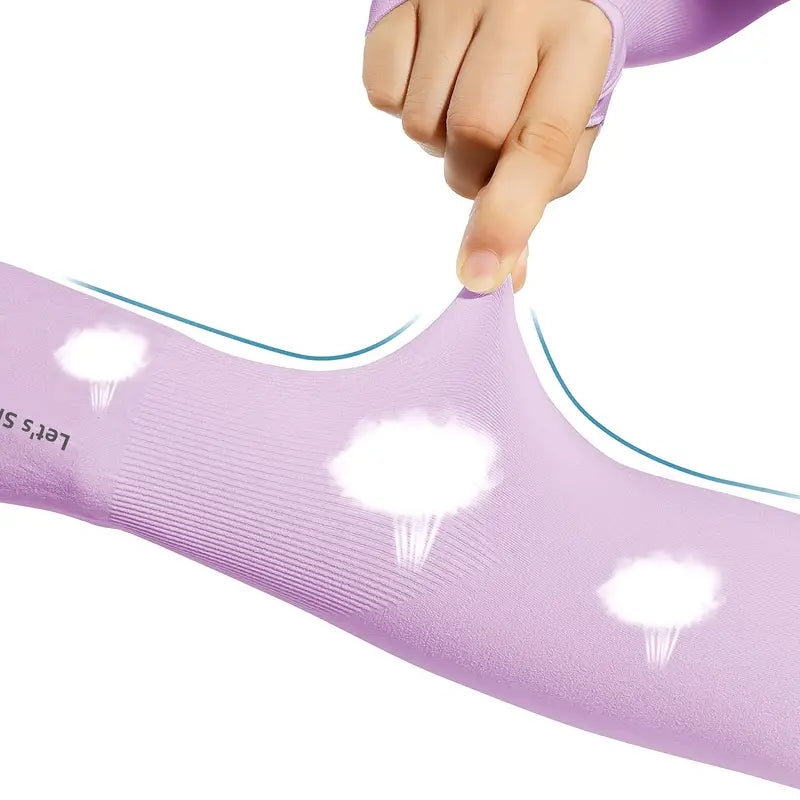 Sun Protection Ice Sleeves Arm Sleeves Protector Summer Outdoor Cycling
