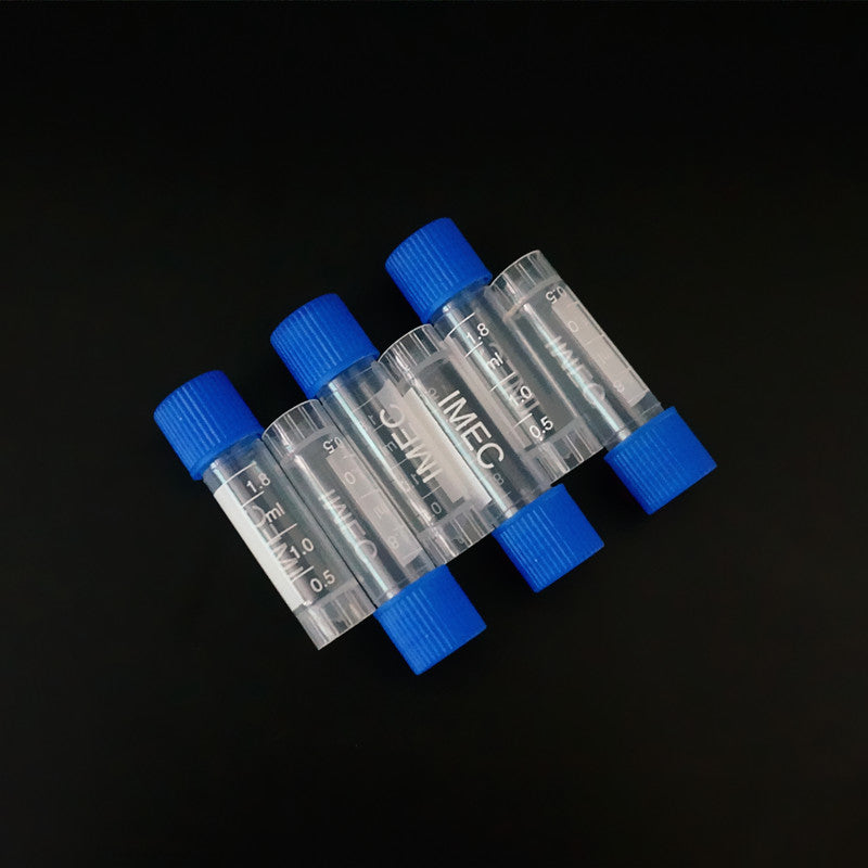 10pcs 1.8ml Cryogenic Vials for Cryopreservation