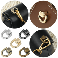 4pcs Copper Zipper Transform Buckles DIY Handbag Repair Kit