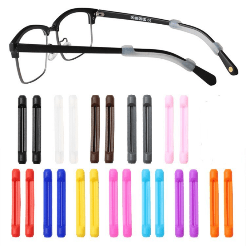 10 Pcs Glasses Leg Non-slip Covers Sunglasses Leg Covers