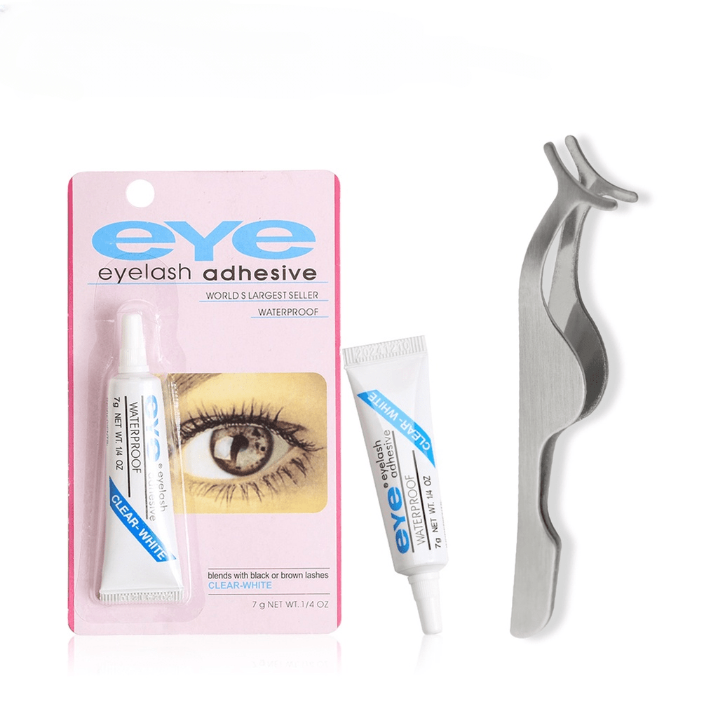 Eyelash Extension Glue False Eyelash Tweezers Set Fast Drying Waterproof