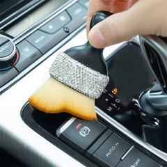 Car Interior Diamond Dust Brush Air Conditioner Cleaning Brush