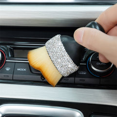 Car Interior Diamond Dust Brush Air Conditioner Cleaning Brush