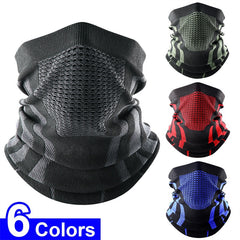 Winter Thermal Face Bandana Mask Neck Warmer Gaiter Ski Tube Scarf