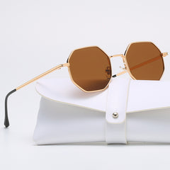 Classic Vintage Metal Sided Sunglasses for Men