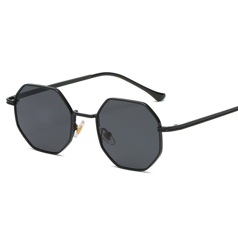 Classic Vintage Metal Sided Sunglasses for Men