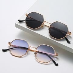 Classic Vintage Metal Sided Sunglasses for Men