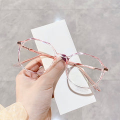 Classic Optical Clear Lens Light Blocking Glasses for Women Men
