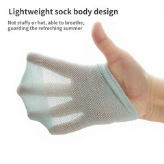3 Pairs of Breathable Infant Baby Socks for Summer