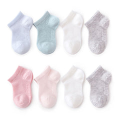 3 Pairs of Breathable Infant Baby Socks for Summer