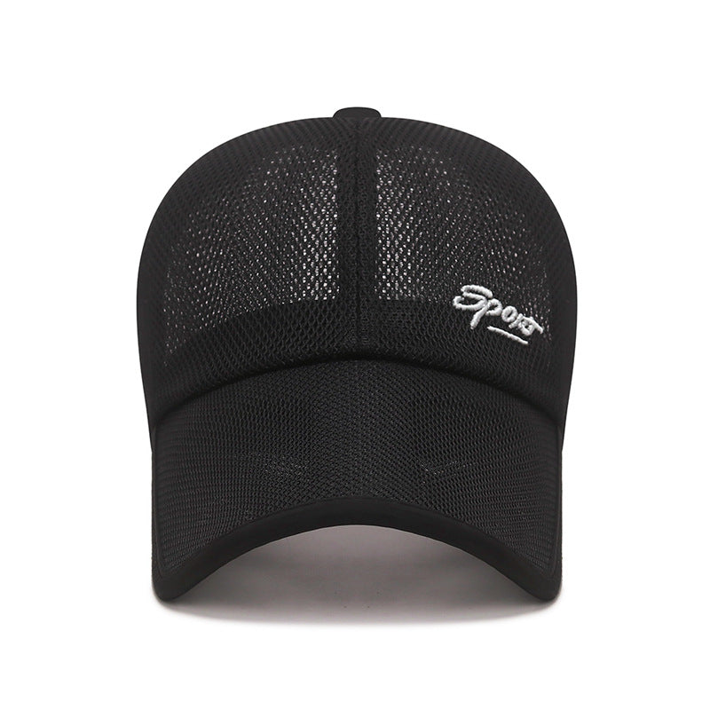Men's Breathable Sunscreen Baseball Cap Extended Brim