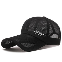 Men's Breathable Sunscreen Baseball Cap Extended Brim