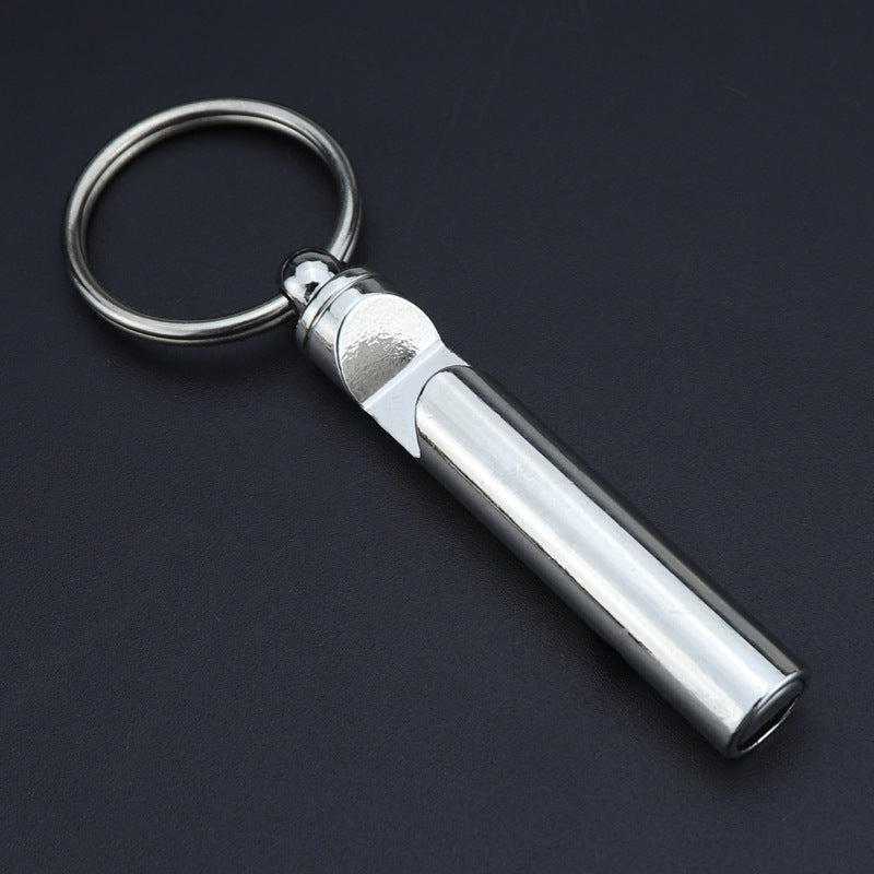 Outdoor Survival Whistle with Key Chain for Camping Hiking