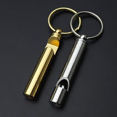 Outdoor Survival Whistle with Key Chain for Camping Hiking