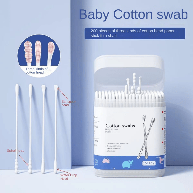 Ultra Fine Baby Swabs Nose & Ear Cleaning Tool