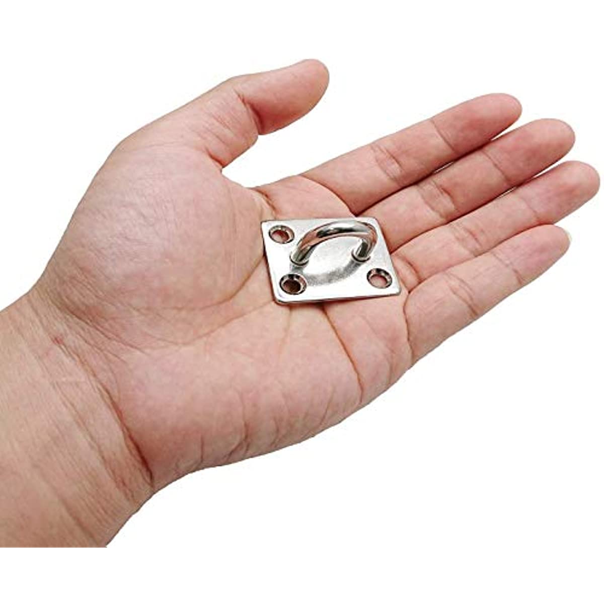 4pcs Stainless Steel Ceiling Hooks 304, Marine Hardware with Screws