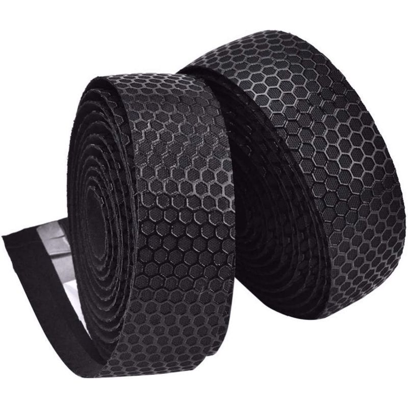 Breathable Hexagon Handlebar Tape Set - Enhance Cycling Experience