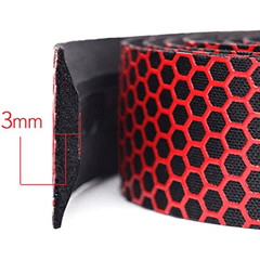 Breathable Hexagon Handlebar Tape Set - Enhance Cycling Experience