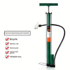Retro Air Pump Universal Bike Car Motorcycle Pump High Pressure Inflator