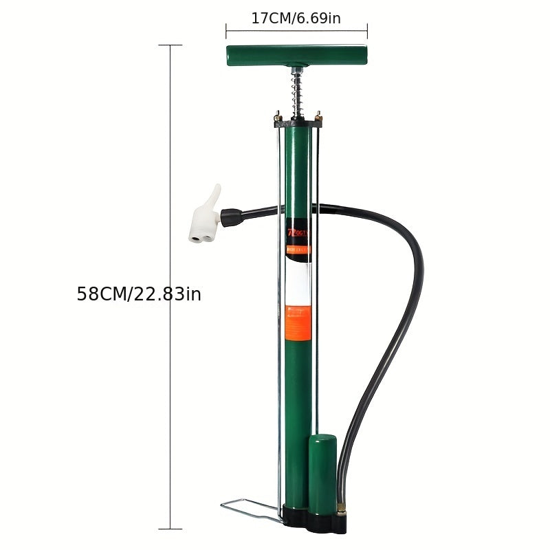 Retro Air Pump Universal Bike Car Motorcycle Pump High Pressure Inflator