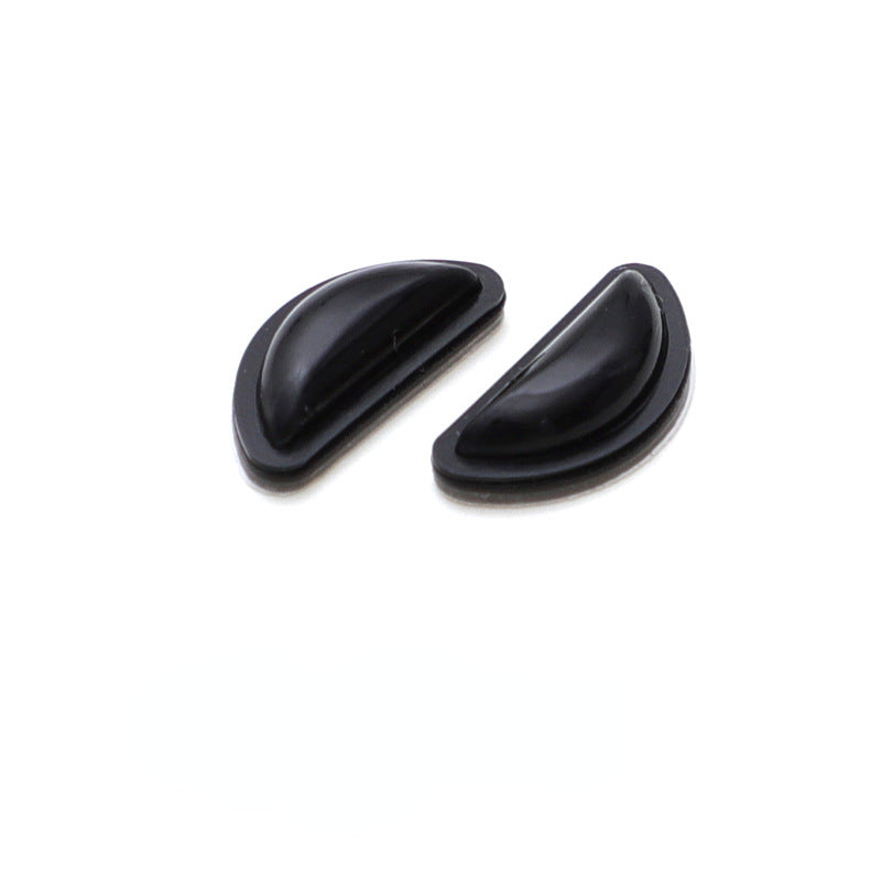 Silicone Anti-slip Nose Pad for Sunglasses - Half Moon Pattern