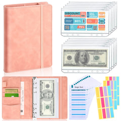 A6 Budget Binder & 10 Cash Envelopes Money Organizer