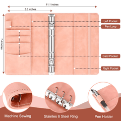A6 Budget Binder & 10 Cash Envelopes Money Organizer
