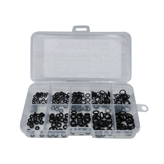 250pcs High Temp Nitrile O Ring Set 10 Grids for Sealing