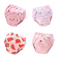 6-Layer Reusable Baby Diaper Pants - Potty Training Cloth Nap