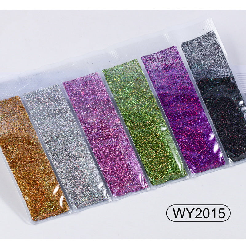 Colorful Glitter Sequins and Stickers for DIY Nail Sliders