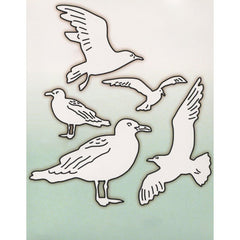 Flying And Resting Birds Cutting Dies for Album Crafts