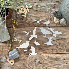 Flying And Resting Birds Cutting Dies for Album Crafts