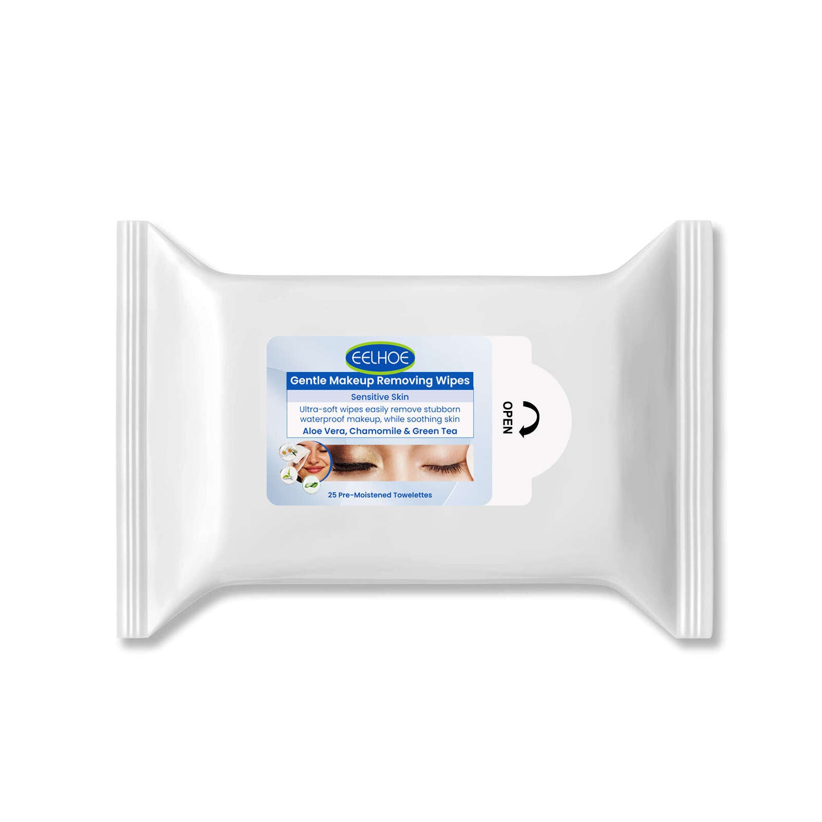 Gentle Makeup Removal Wipes Deep Cleansing Face Eye Lip Makeup