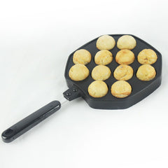 12 Hole Takoyaki Pan Non Stick Aluminum Alloy Baking Pan