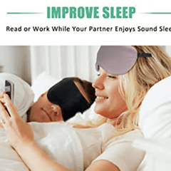 Adjustable Silk Eye Mask for Sleep and Travel