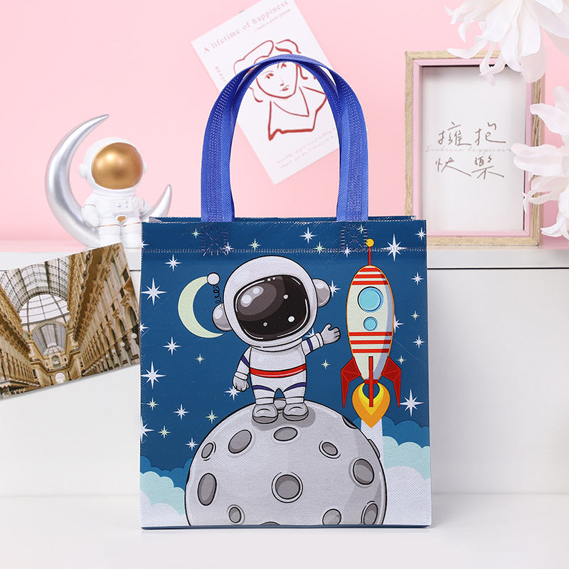 Non-woven Astronaut Mars Gift Bag for Children