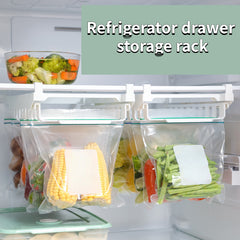 Refrigerator Sealed Bag Storage Rack Ziplock Fridge Drawer Organizers