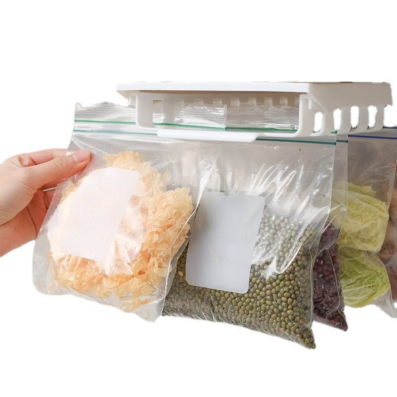 Refrigerator Sealed Bag Storage Rack Ziplock Fridge Drawer Organizers