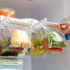 Refrigerator Sealed Bag Storage Rack Ziplock Fridge Drawer Organizers