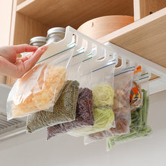 Refrigerator Sealed Bag Storage Rack Ziplock Fridge Drawer Organizers