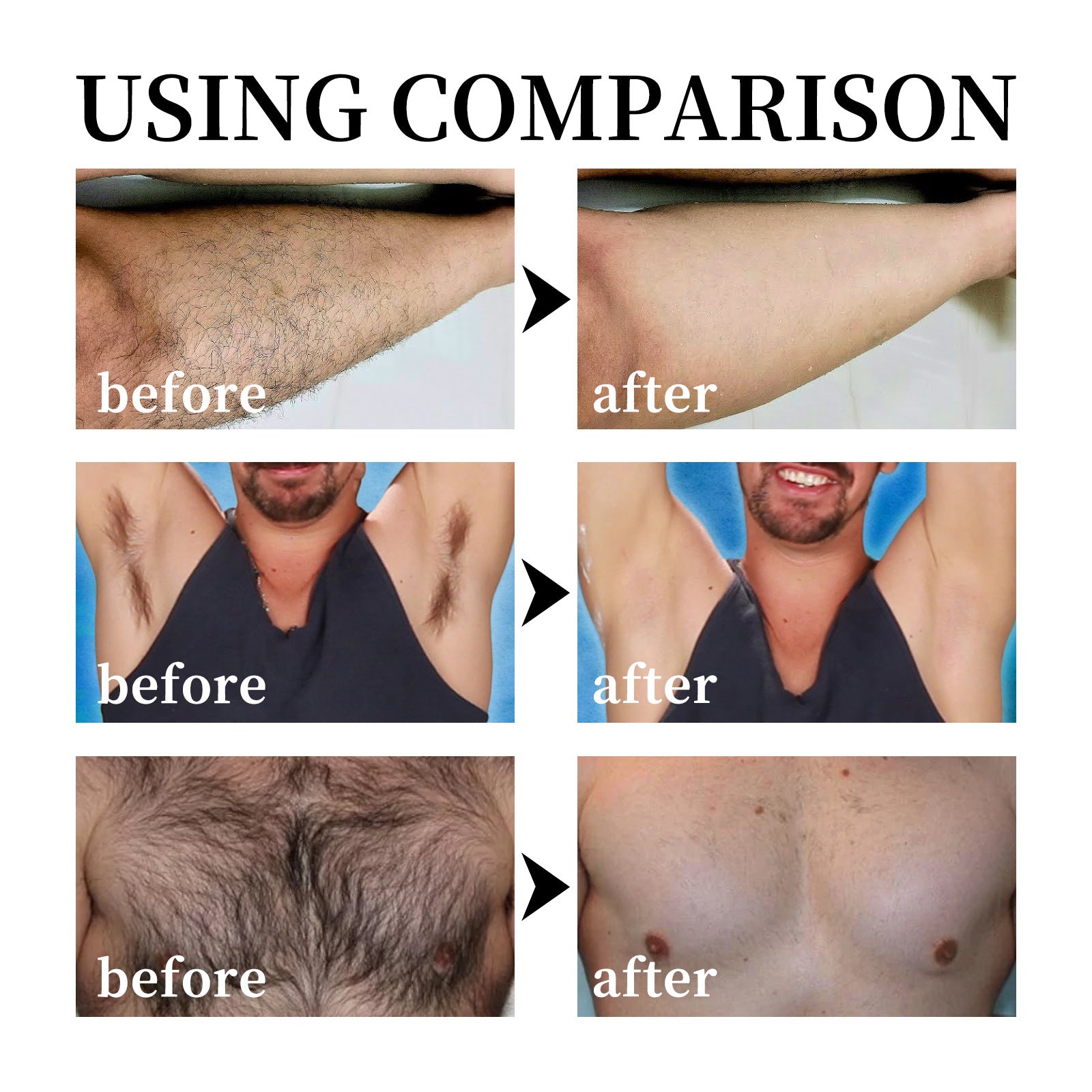 120ml Men's Hair Removal Cream for Smooth Skin