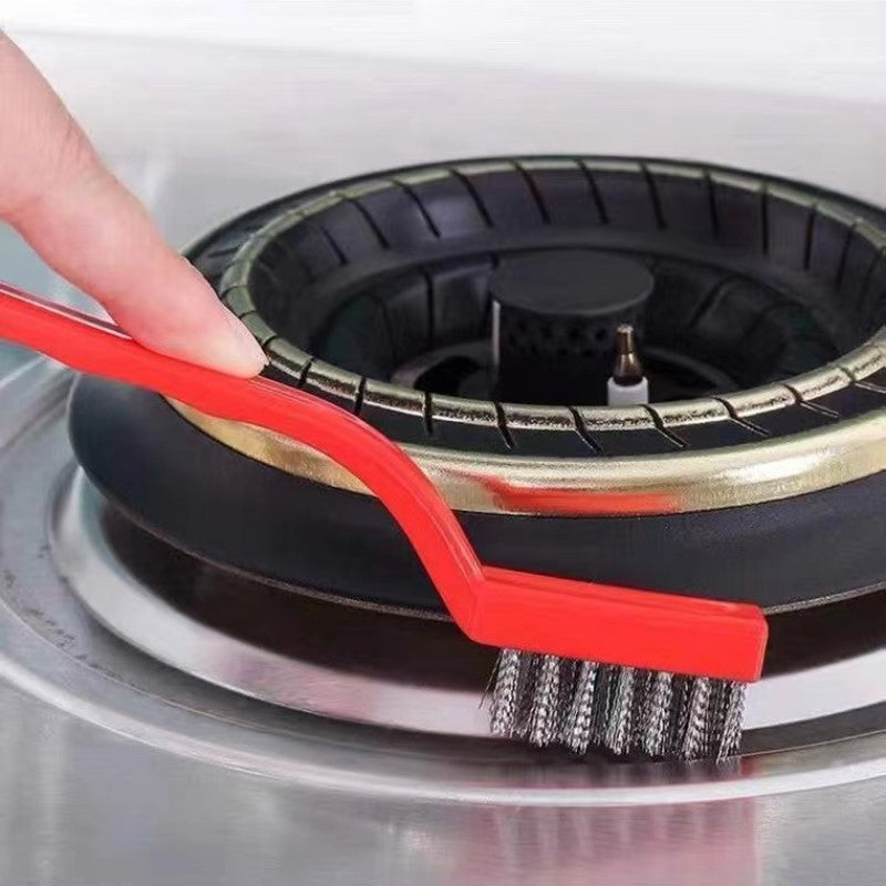 3pcs Stainless Steel Gas Stove Cleaning Brush Set