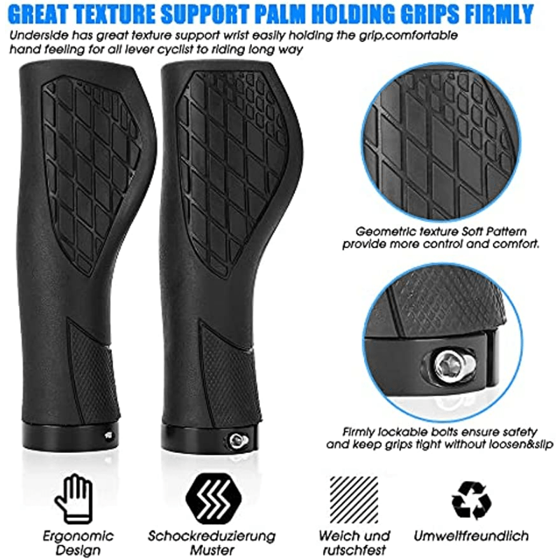 Ergonomic Bike Grips for Comfortable Biking